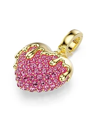 Swarovski Gold-Tone Plated Heart Idyllia Charms
