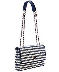 Guess Giully Ii 2 Compartment Convertible Small Flap Bag