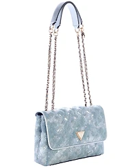 Guess Giully Ii 2 Compartment Convertible Small Flap Handbag