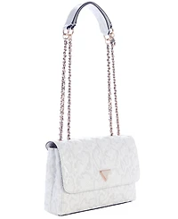 Guess Giully Ii Dual Compartment Convertible Small Flap Bag