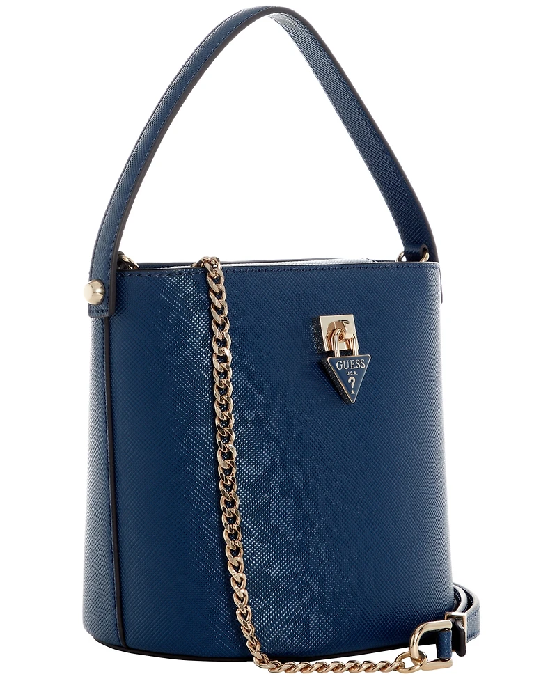 Guess Patsie Small Top Handle Bucket Bag