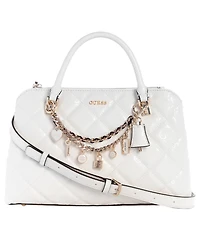 Guess Libby 2-Compartment Medium Satchel Bag
