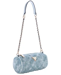 Guess Giully Ii Small Zipper Barrel Bag