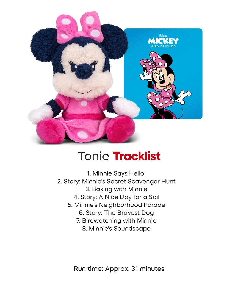 Tonies Cuddle Tonie Disney Minnie Mouse Plush