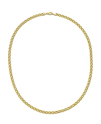 Macy's Link Harlequin Necklace in 10k Yellow Gold