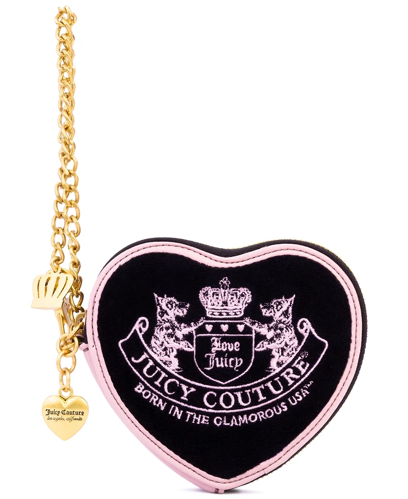 Juicy Couture Heritage Core Heart Zipper Wallet, Macy's Exclusive