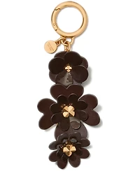 kate spade new york Mixed Material Spade Flower Bag Charm