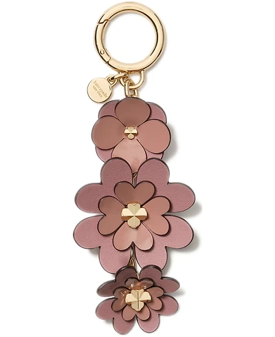 kate Spade new york Mixed Material Flower Bag Charm