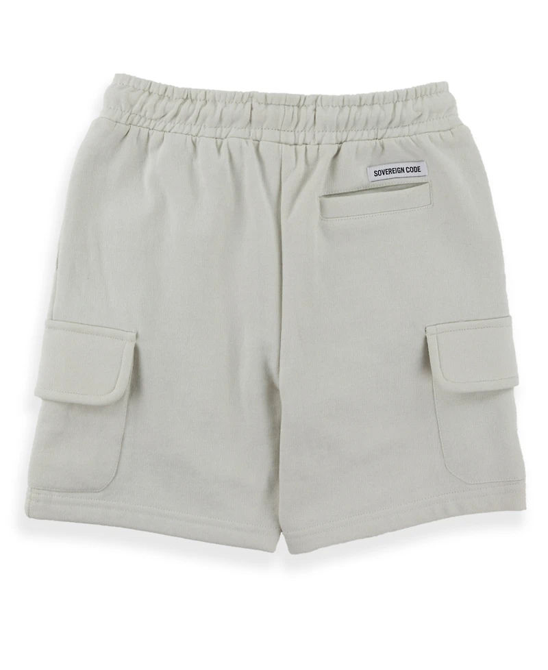 Sovereign Code Boys' 2T-7 Crewneck T-Shirt and Shorts, 2-Piece Set