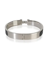 Pre-Owned Bvlgari Hermes Clic Hh In Noir Mat Bracelet