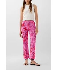 Scalpers Women's Summer Print Denim Pant