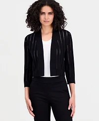 Anne Klein Petite Open-Front Cardigan Sweater