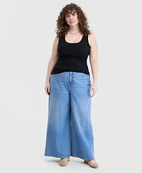 On 34th Trendy Plus Double Scoop-Neck Tank, Macy's Exclusive