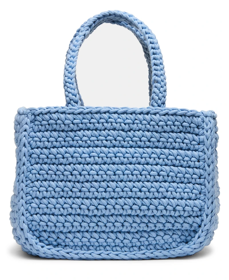 Steve Madden Bluvly Croshet Rose Bag