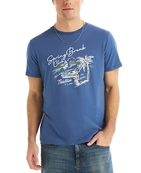 Nautica Men's Short-Sleeve Big Waves T-Shirt
