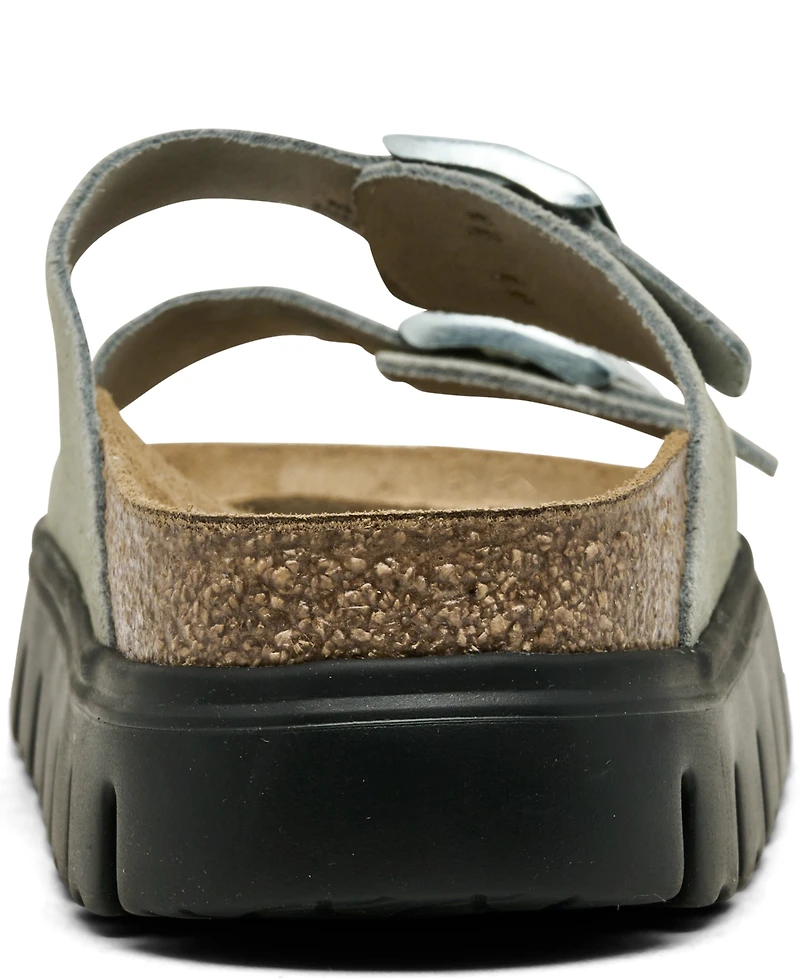 Birkenstock Women's Arizona Platform Suede Leather Sandals from Finish Line