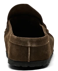 Birkenstock Men's Naples Wrapped Suede Casual Clogs from Finish Line