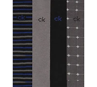 Calvin Klein Men's 4-Pack Assorted Crew Socks Set