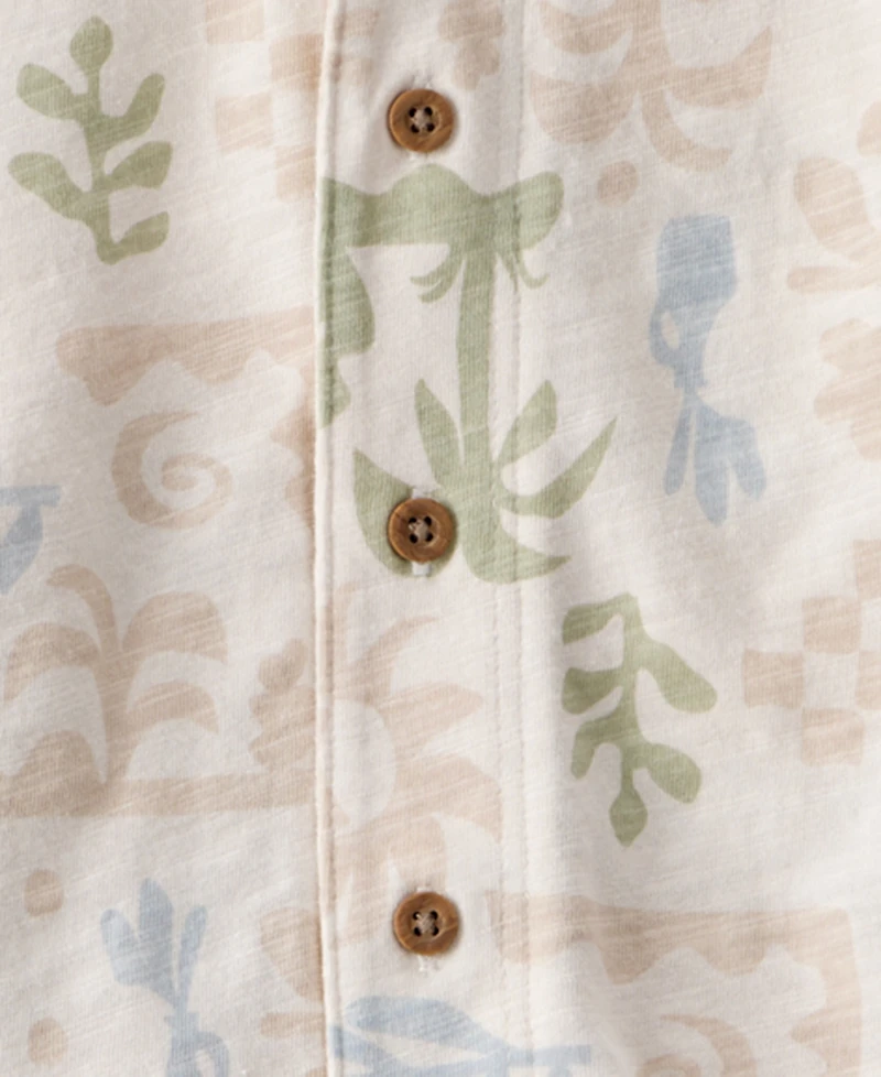 Carter' Baby Boys' Palm Tree Tropical Top & Shorts, 2-Piece Set