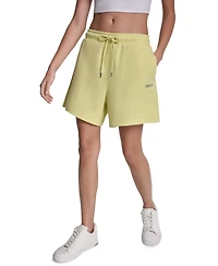 Dkny Sport Women's Foil Logo Shorts