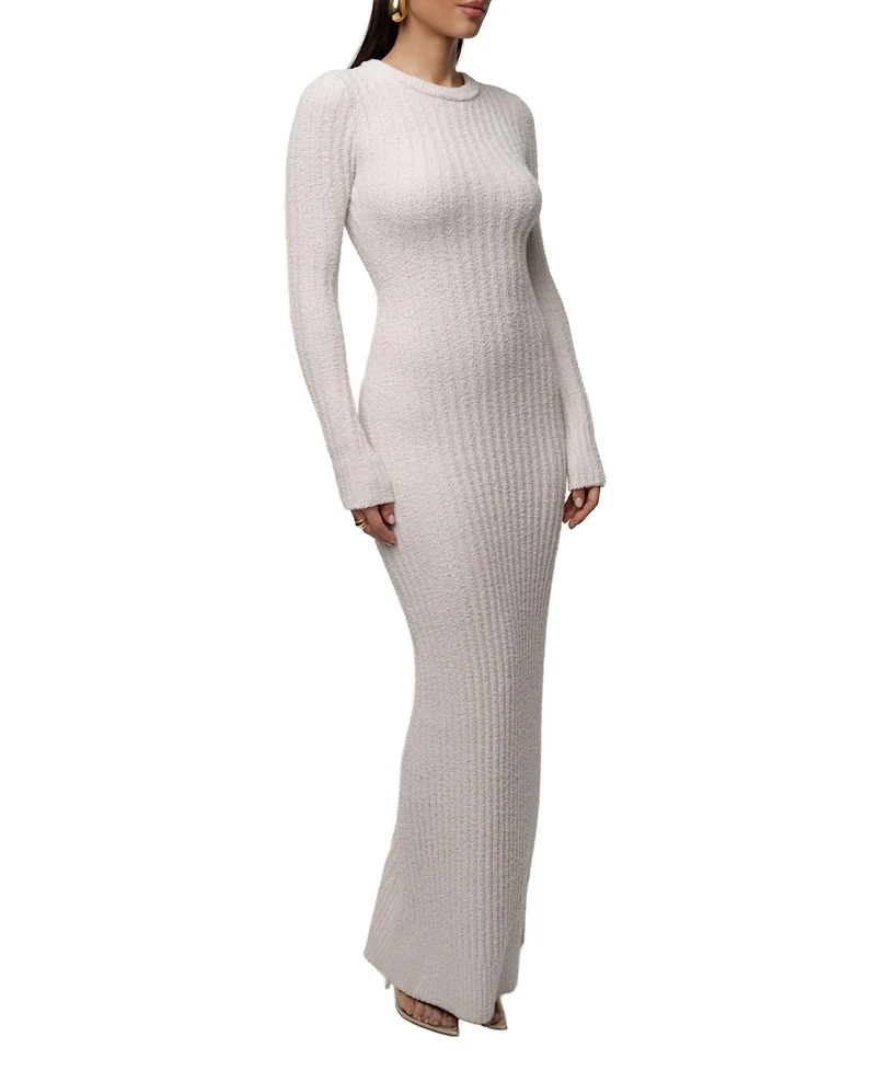 Jluxlabel Women's First Class Ribbed Maxi Dress