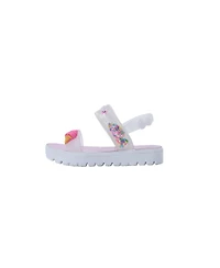 Bebe Toddler Pcu Sandal with Sprinkles and Ice Cream Charm