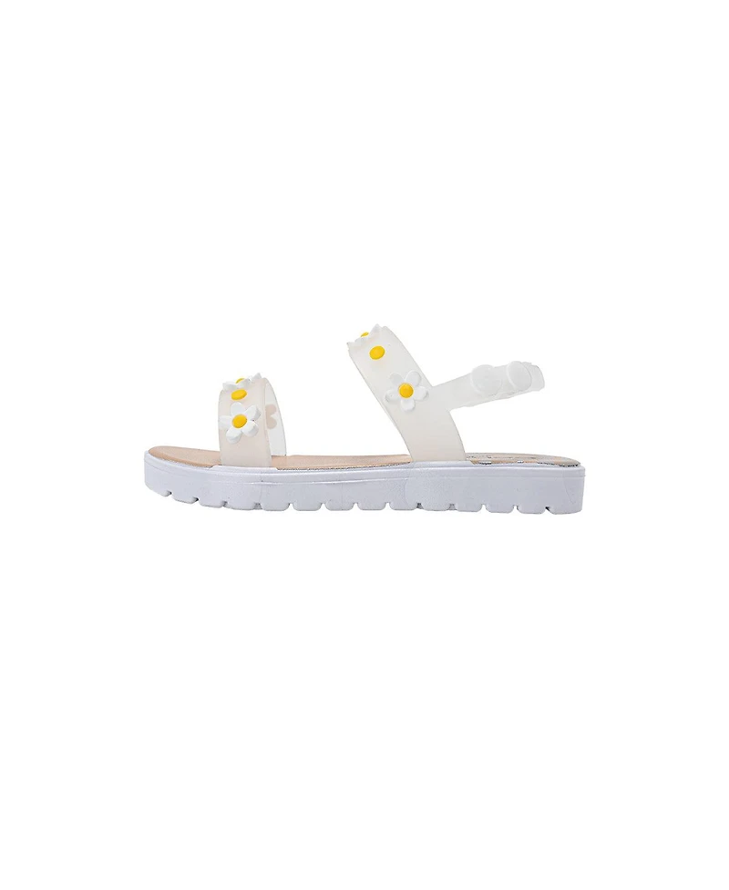 Bebe Toddler Pcu Sandal with Flowers