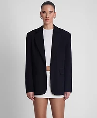 Leau Women's Classic Column Oversized Blazer