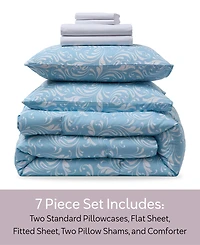 Nestl Luxury Soft Biomorphic Design -Pc. Comforter Set