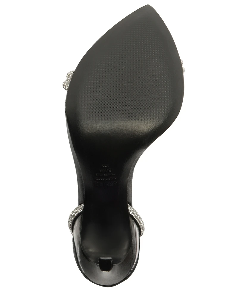 Schutz Women's Skye Shine Stiletto Heel Sandals