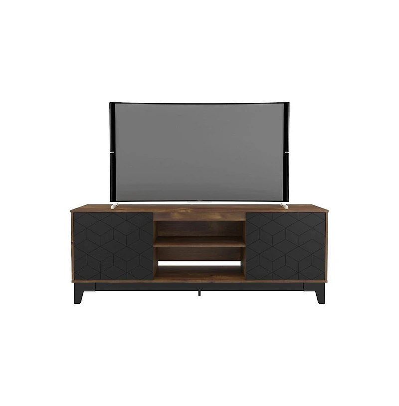 Nexera 72-Inch Tv Stand With 2-Doors.