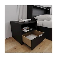Nexera Hunter Nightstand