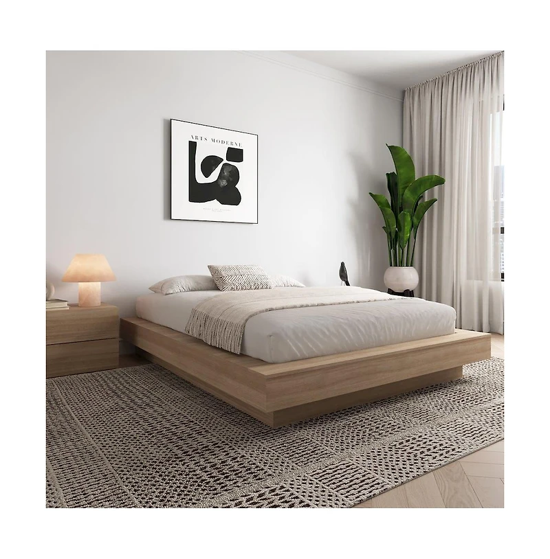 Nexera Marconi Platform Bed Frame