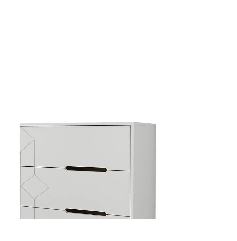 Nexera 3-Drawer Dresser Chest.
