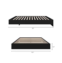 Nexera Platform Bed Frame, Full