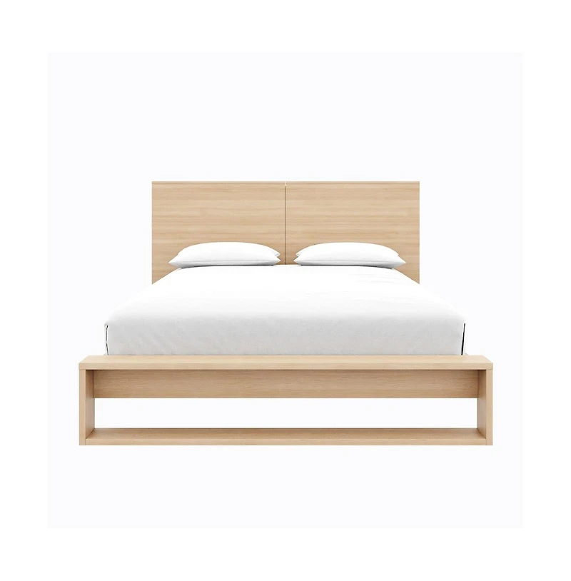Nexera Tate Headboard and Slatted Bedframe.