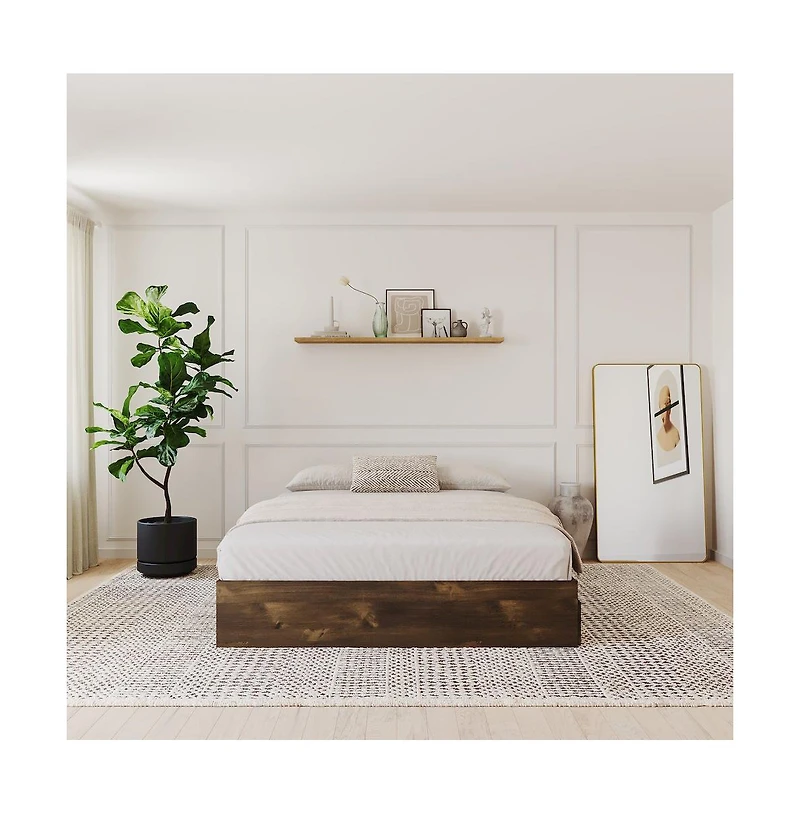 Nexera 3-Drawer Storage Bed Frame