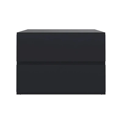 Nexera Nightstand With 1-Drawer And Folding Door