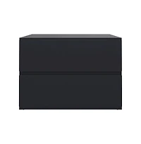 Nexera Nightstand With 1-Drawer And Folding Door