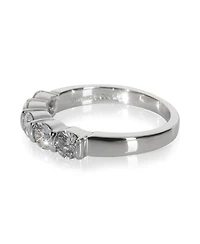 Tiffany & Co. Platinum Diamond Band