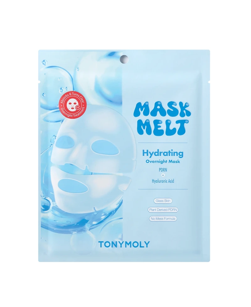 Tonymoly Mask Melt Hydrating Overnight Hydrogel Mask, 1.30 oz.