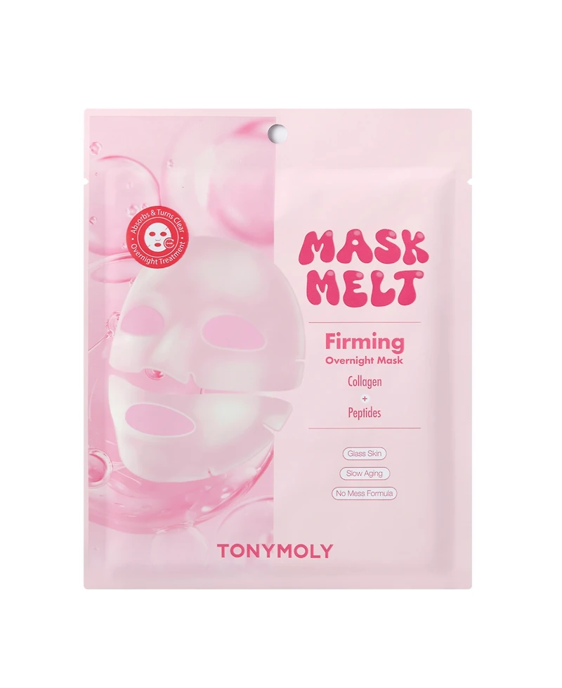 Tonymoly Mask Melt Firming Overnight Hydrogel Mask, 1.30 oz.