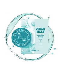 Tonymoly Mask Melt Multi-Zone Forehead + Neck Overnight Mask, 0.08 oz.
