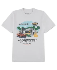 abercrombie kids Boys' Fresh Burgers T-Shirt