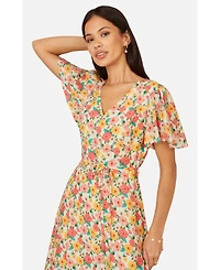 Yumi Women's Midi Tea Dress