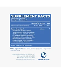 Nobi Nutrition Night Time Fat Burner to Shred While You Sleep | Belly Fat Burner, Carb Blocker & Weight Loss Support Supplements | 2 Pack