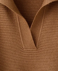 Mango Women's V-Neck Knit Sweater