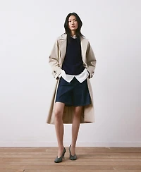 Mango Women's Knitted Polo-Neck Sweater