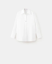 Mango Women's Oversize Cotton Shirt