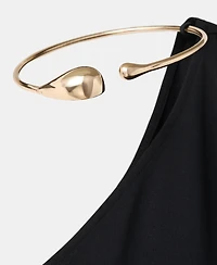 Mango Women's Puffed Sleeve Collared Dress